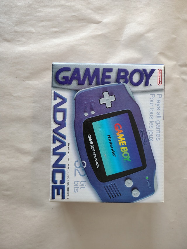 Gameboy Advance Box, Manuals & Inserts - Indigo & Glacier - photo 3