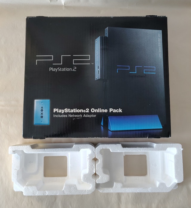 PS2 PlayStation 2 Online Pack Box Only + Manuals