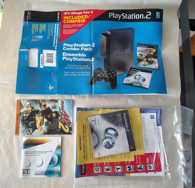 PS2 PlayStation 2 Online Pack Box Only + Manuals - photo 2