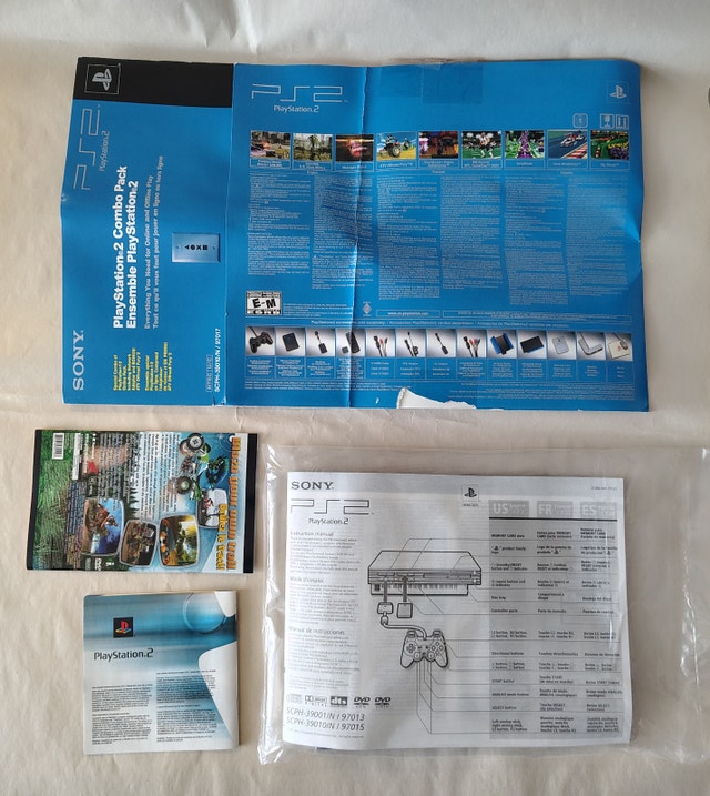 PS2 PlayStation 2 Online Pack Box Only + Manuals - photo 5