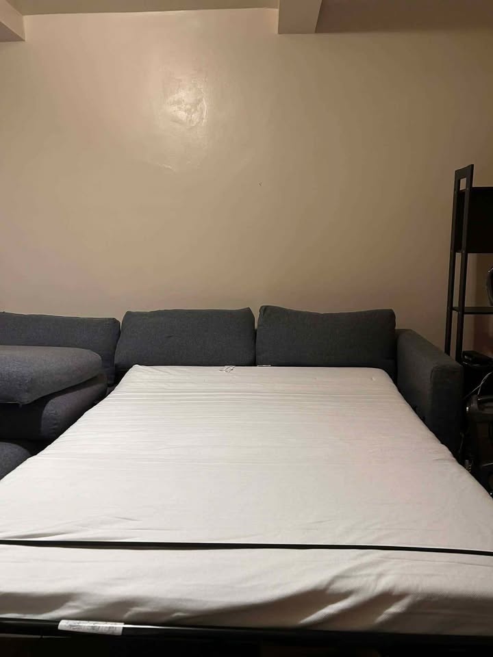 Sleeper Sectional Sofa with Pullout Bed & Storage - photo 5