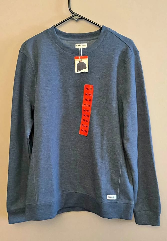 Frank And Oak Men's Pique Knit Long Sleeve Crew Neck Sweater