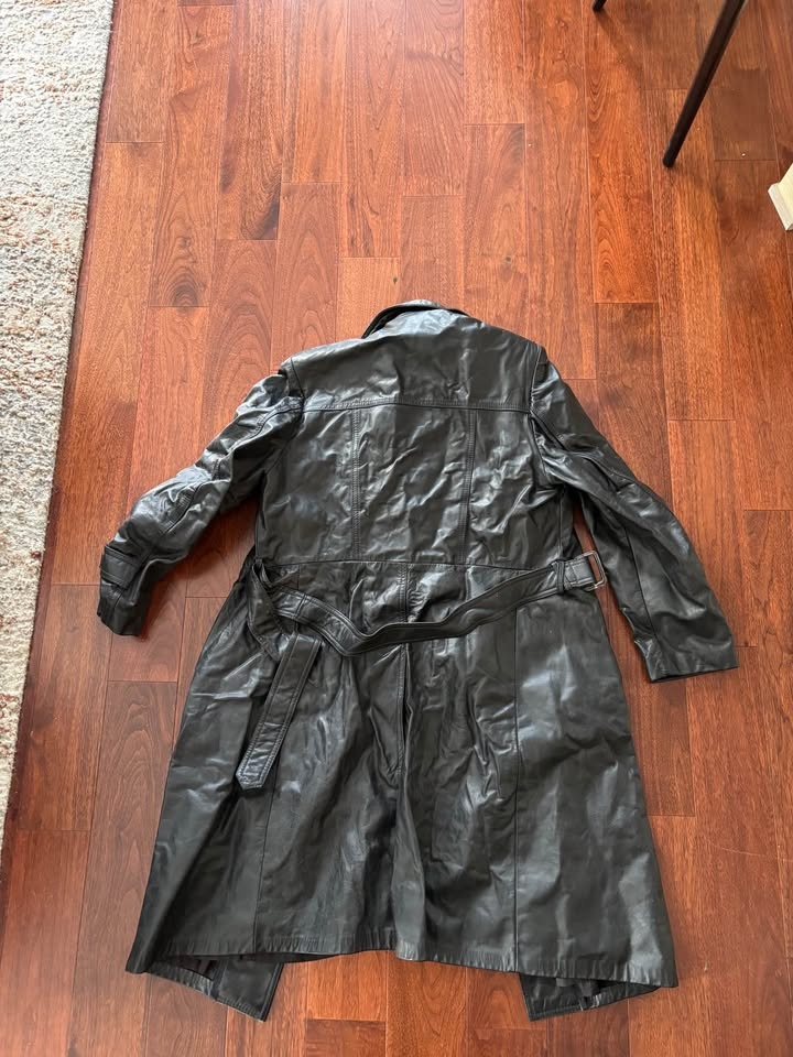 Vintage Leather Coat - photo 2