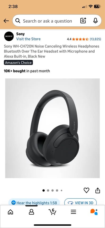 Sony WH-CH720N Noise Canceling Wireless Headphones - photo 4