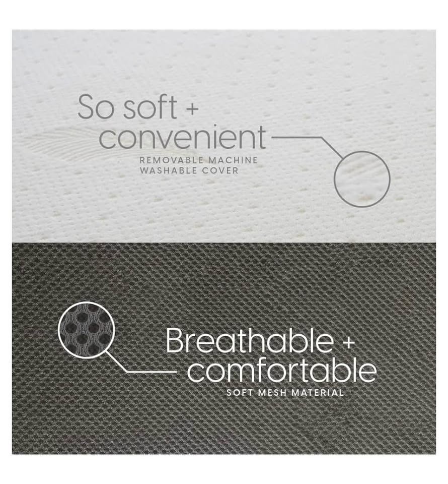 Full Size TriFold Mattress + Cover - Used Once - photo 3