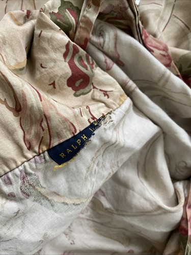 Vintage Ralph Lauren GUINEVERE Duvet Cover Full/Queen Cotton Sat - photo 2