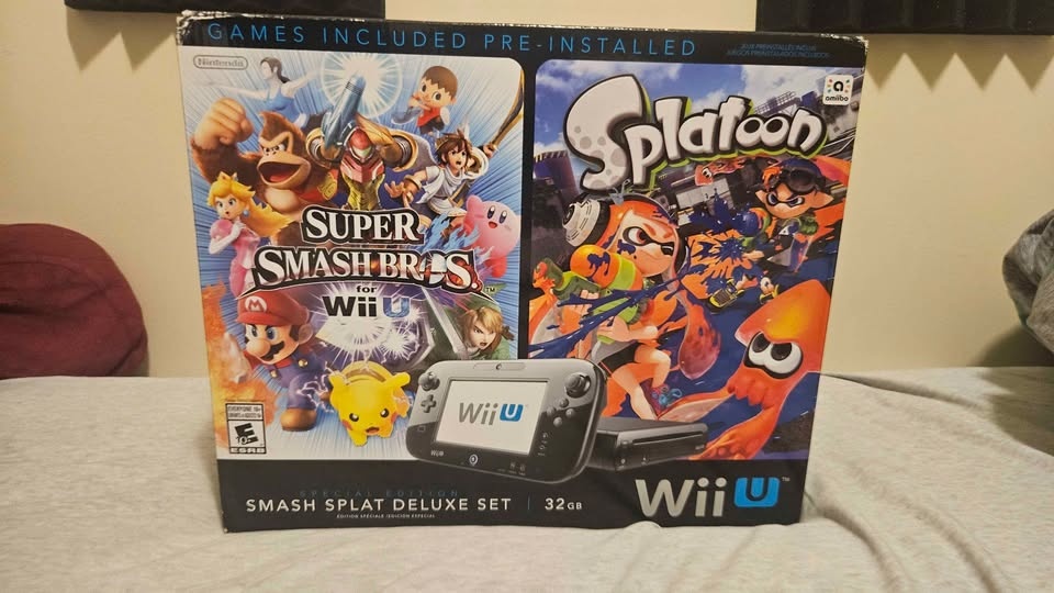 Nintendo Wii U Smash Splat Deluxe Set 32GB Black - photo 2