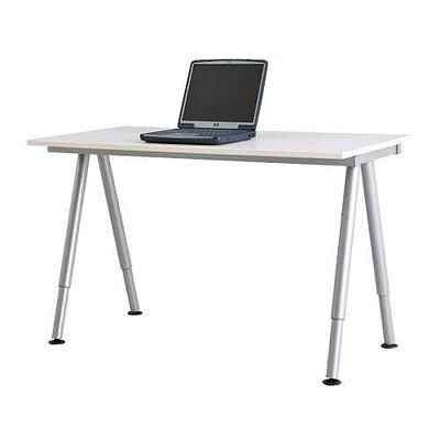 IKEA GALANT Height-Adjustable Desk 47" White Top