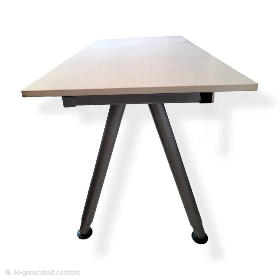 IKEA GALANT Height-Adjustable Desk 47" White Top - photo 4