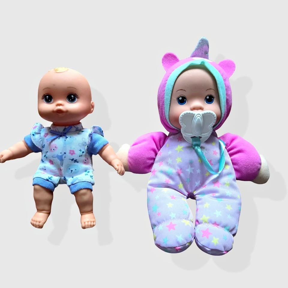 My Sweet Baby 8" & 10" Soft Body Dolls w/ Pacifier