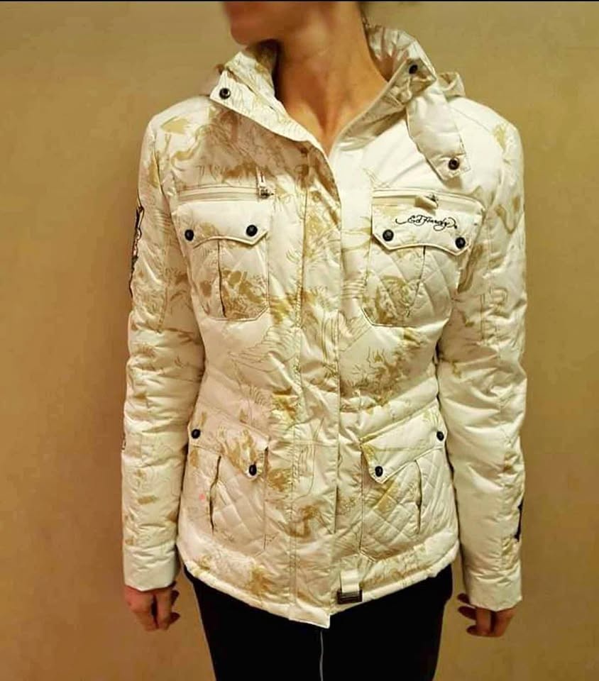 Brand New Down-Filled Designer Ski Jacket, Size M