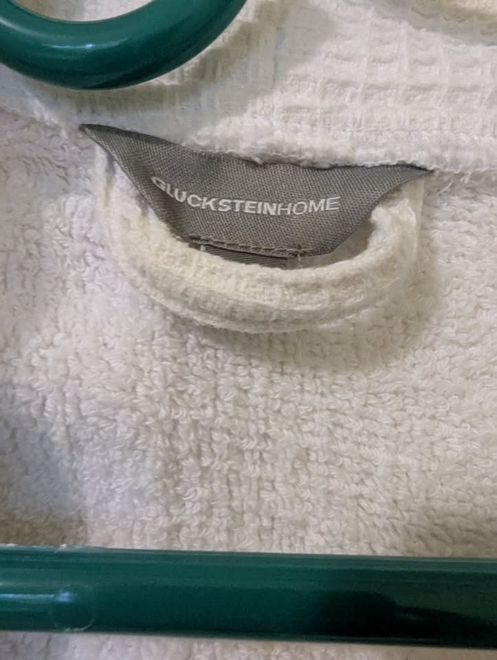 GlucksteinHome White Waffle Bathrobe - photo 2