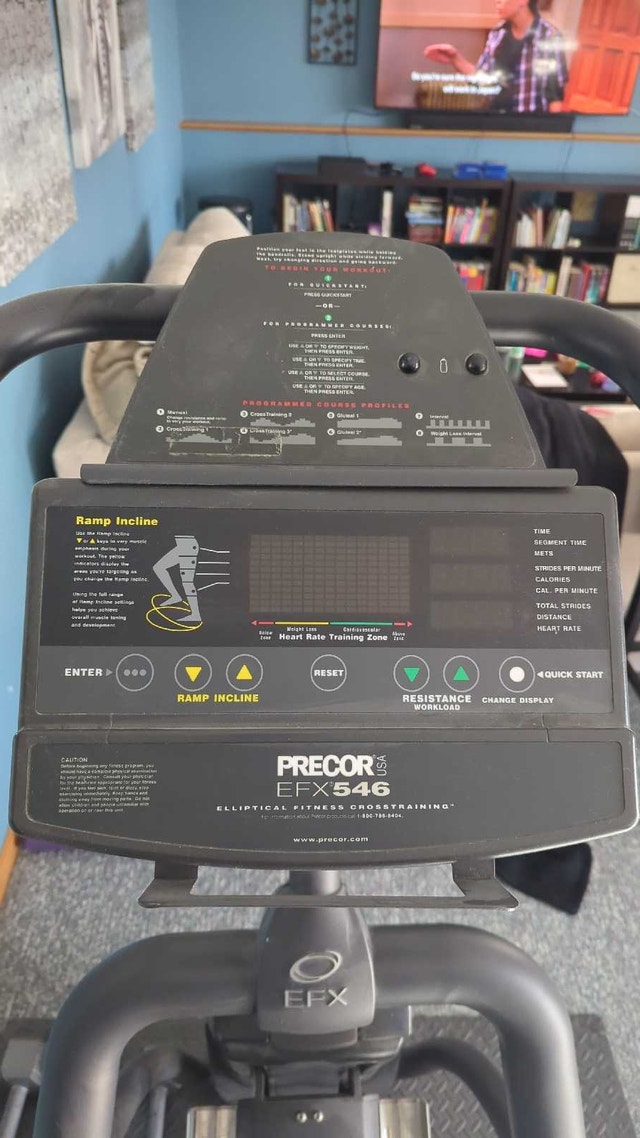 Precor Commercial Grade Elliptical Treadmill - photo 3