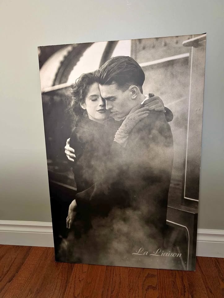 Large Mounted Art Print "La Liaison" by Sheila Rock