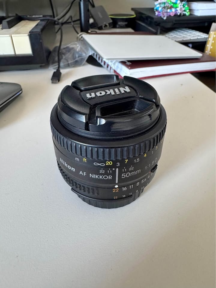 Nikon 50mm Nikkor Lens