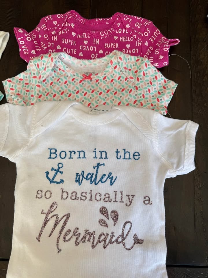 6pcs 6m New Girls Bodysuits - photo 3