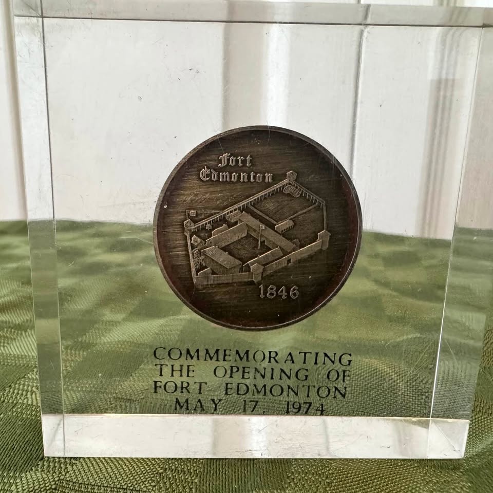 Fort Edmonton Commemorative Coin