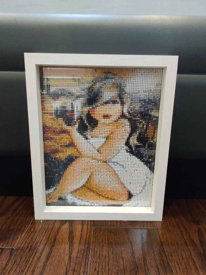 Framed wall art Handmade @ $5 each - photo 2