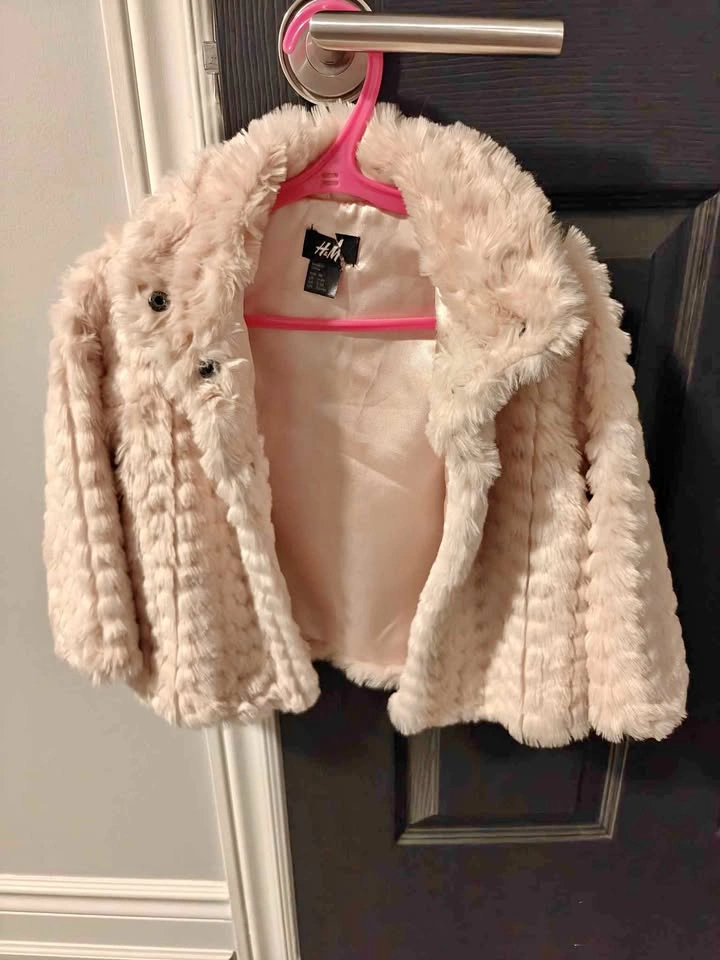 Baby Pink Girls Coat 2-3T