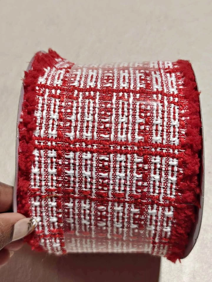 Christmas Ribbon - 3.5 in x 12ft