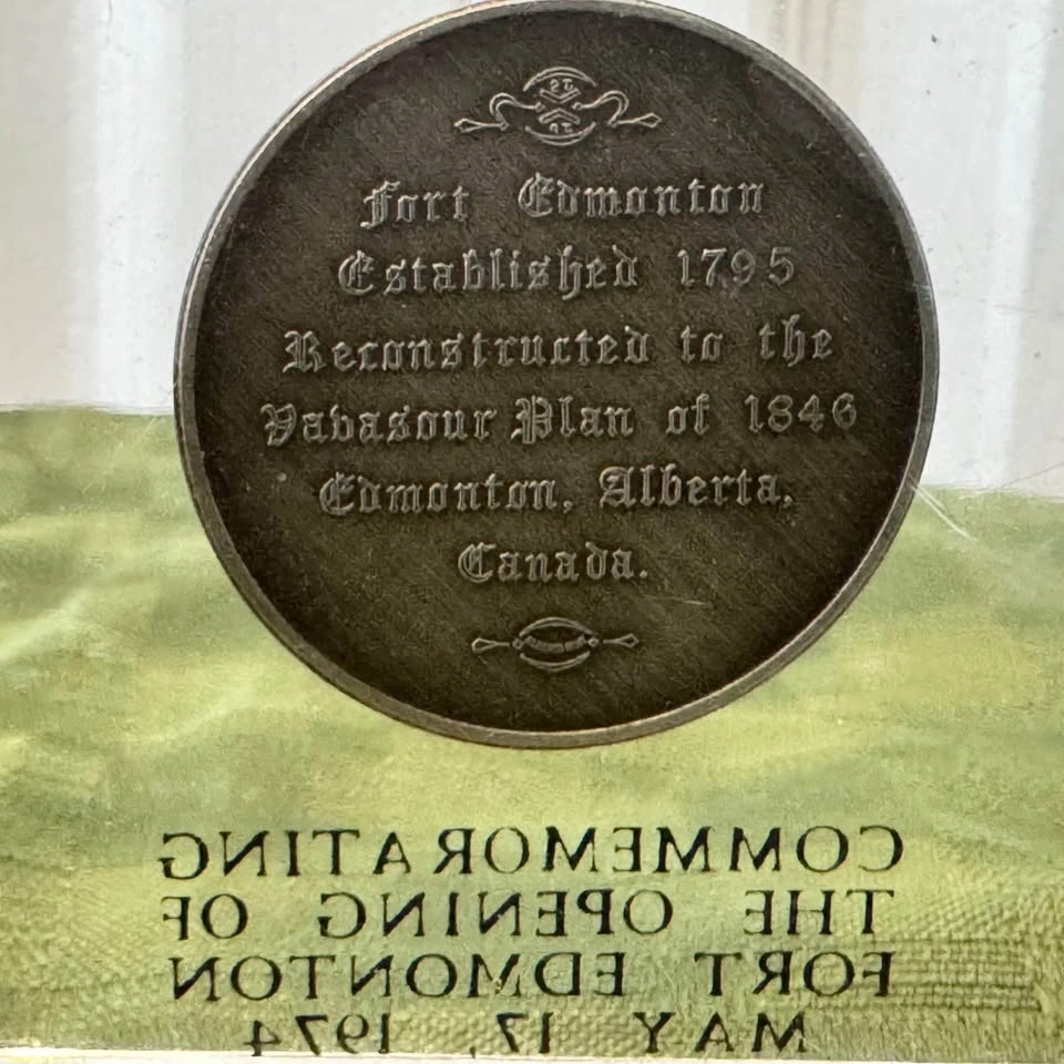 Fort Edmonton Commemorative Coin - photo 5