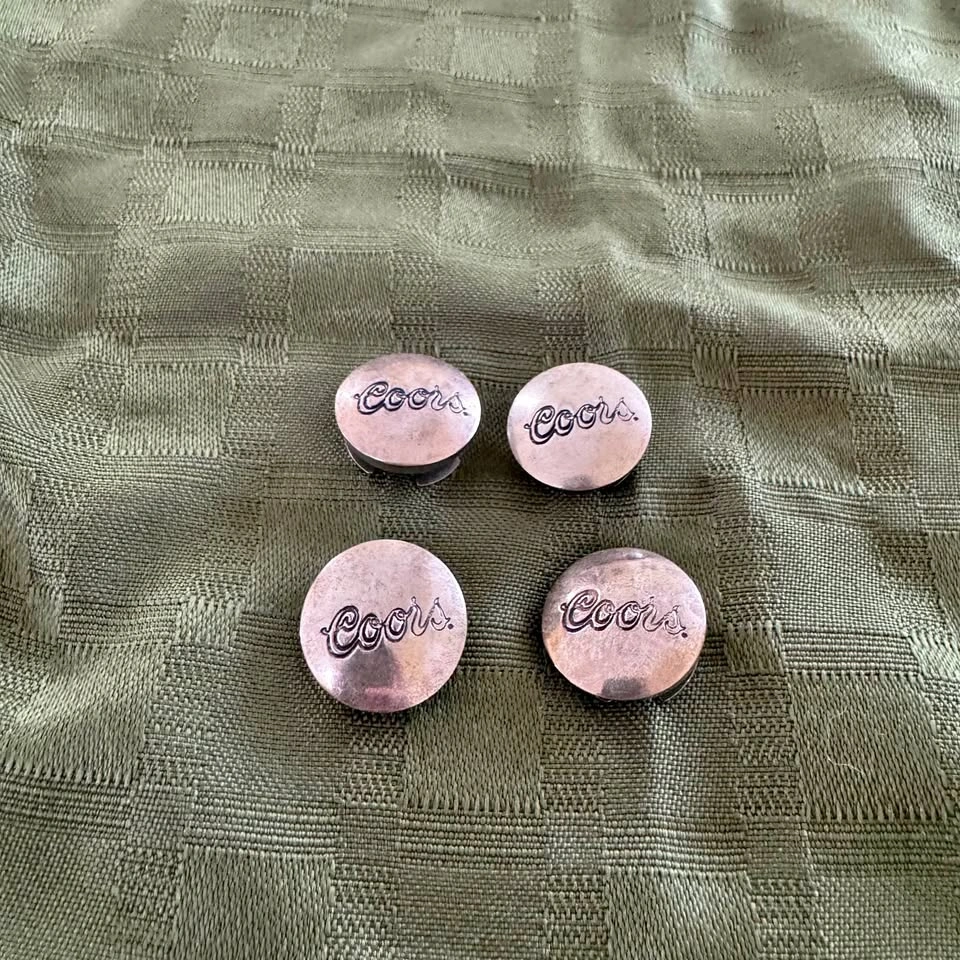 Coors Button Covers - 1990s Collectible