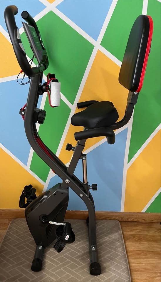 Workout Bike Assembled. Ready to Go. Foldable. Space Saver. - photo 2