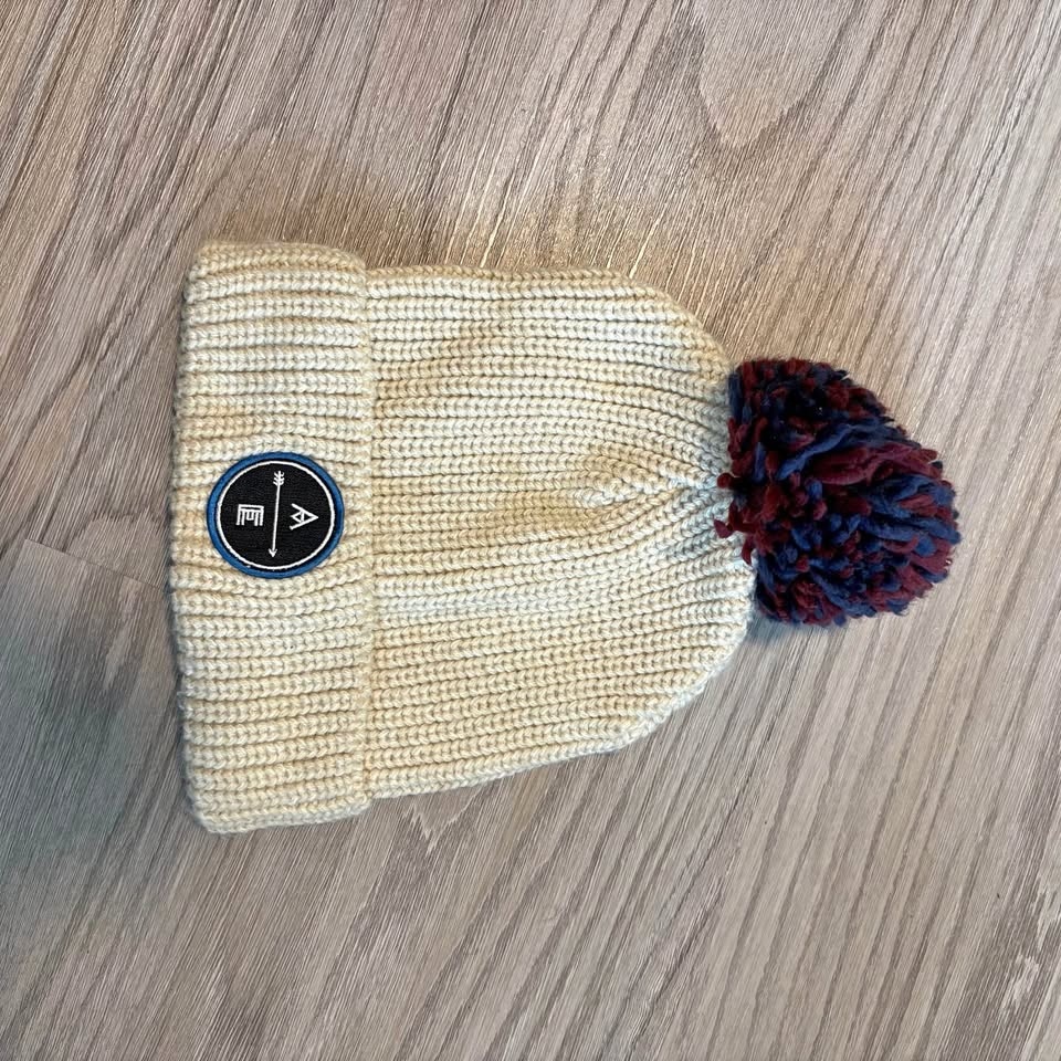 American Eagle Pom Beanie - One Size