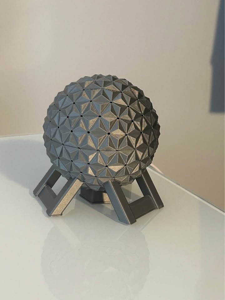 Epcot Spaceship Earth 3D Model with LED Lights - photo 3