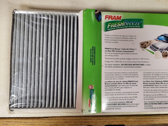 FRAM FreshBreeze Cabin Air Filter CF11920 - photo 3