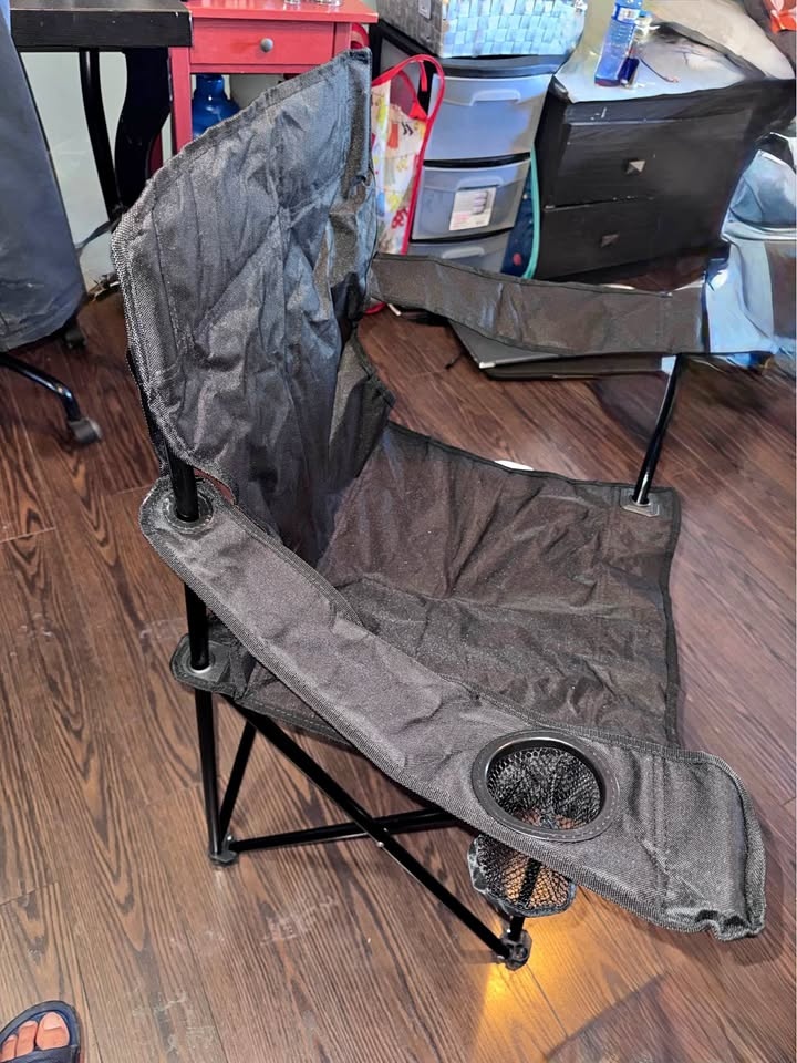 Folding Camping Chairs with Cup Holder – Portable Outdoor Chairs