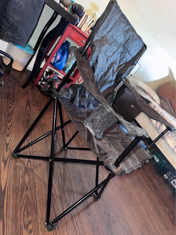 Folding Camping Chairs with Cup Holder – Portable Outdoor Chairs - photo 2