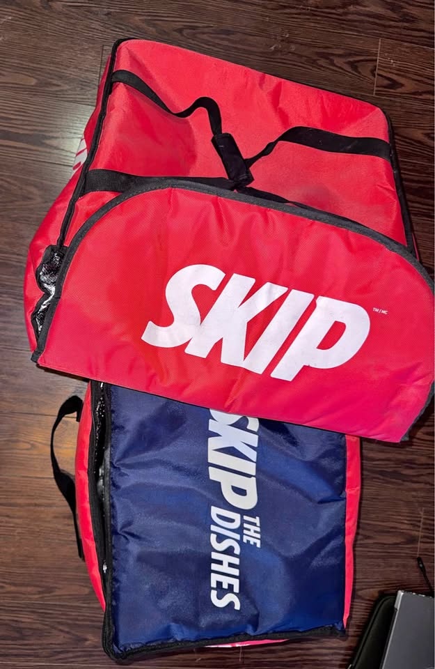 SKIP Insulated Food Delivery Bag – Large Thermal Pizza Bag