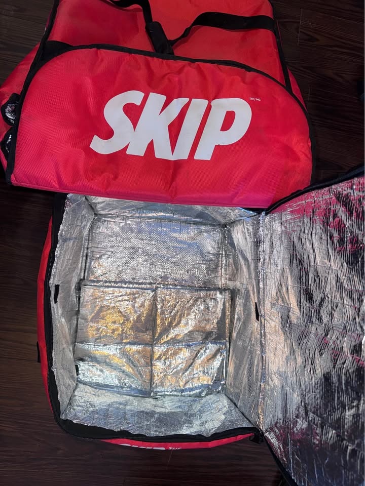 SKIP Insulated Food Delivery Bag – Large Thermal Pizza Bag - photo 2
