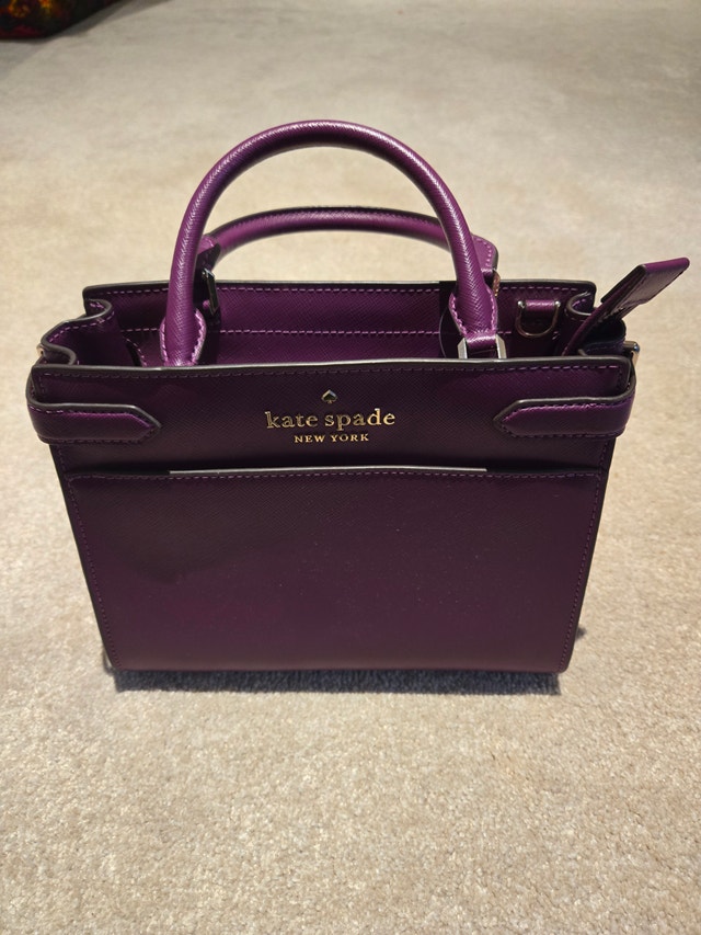 Kate Spade Purple Purse - photo 3