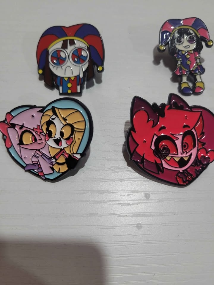 Enamel Pins - Kirby, Hazbin Hotel, Pomni, Rick - photo 4