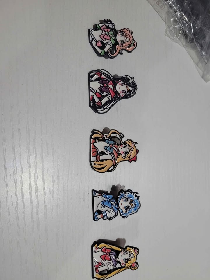Sailor Moon Themed Enamel Pins