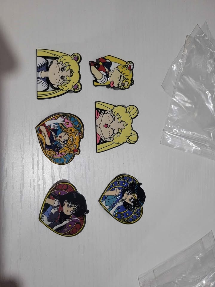 Sailor Moon Enamel Pins