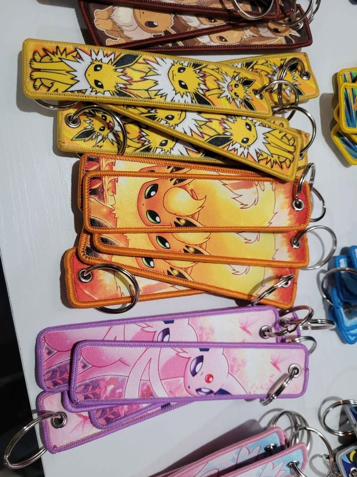 Pokemon Woven Keychains - Various Styles - photo 4