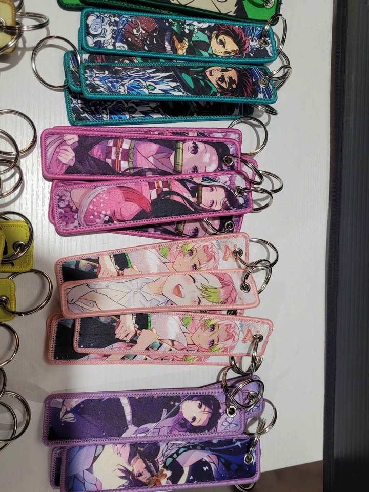 Anime Woven Keychains - photo 2
