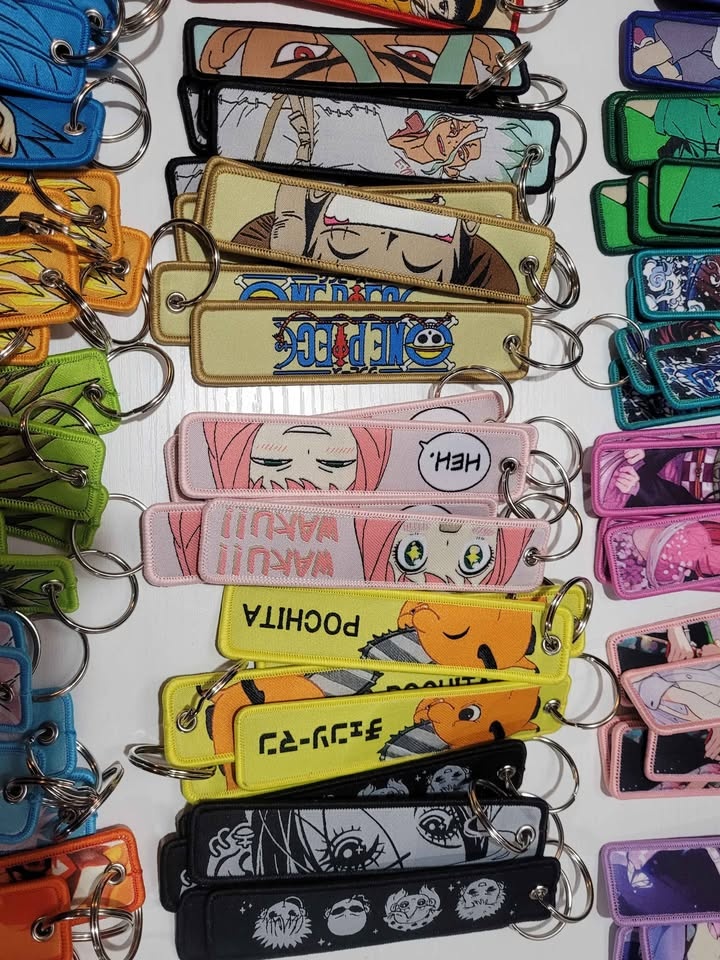 Anime Woven Keychains - photo 5