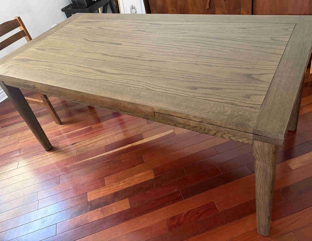 CORNERSTONE SOLID WOOD TABLE