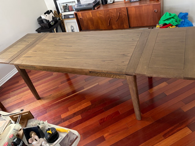 CORNERSTONE SOLID WOOD TABLE - photo 2
