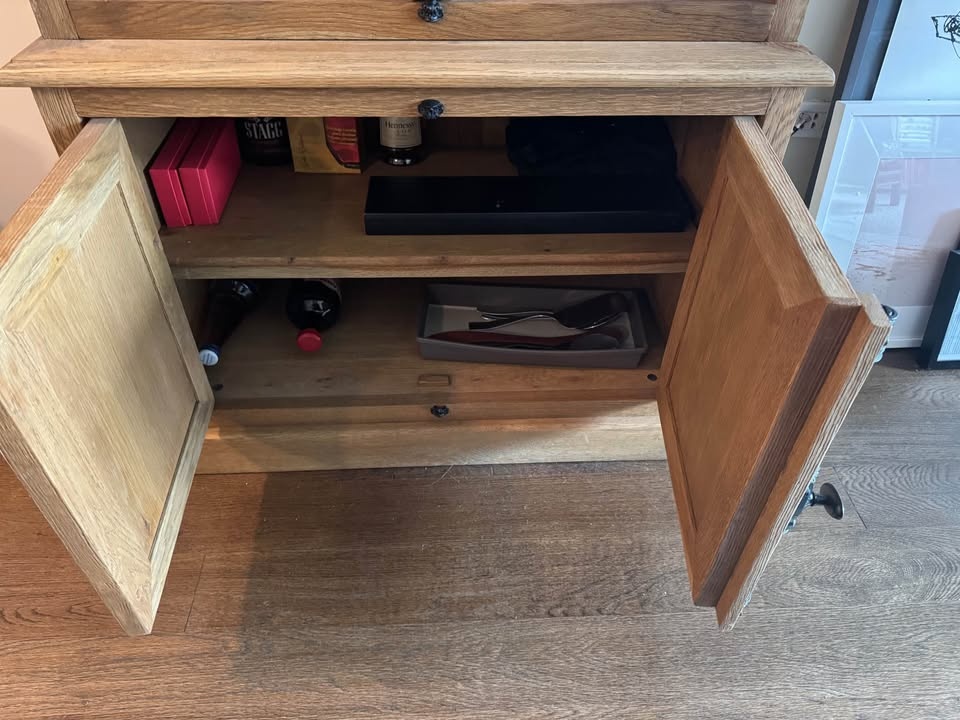 Restoration Hardware Bar Cabinet / Bookshelf - photo 4