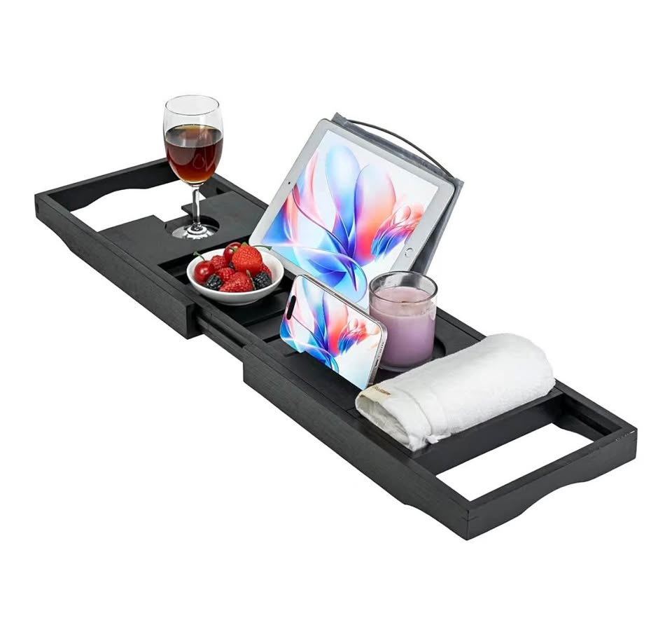 Bath Caddy Tray for Bathtub