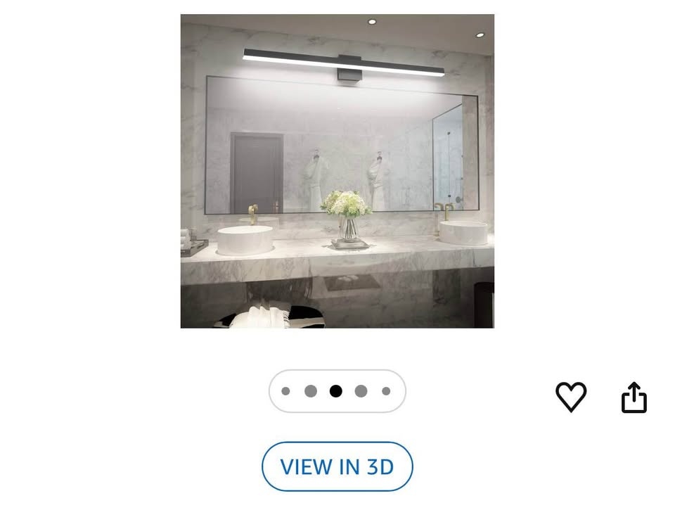 Modern Black Vanity Light LED - photo 3