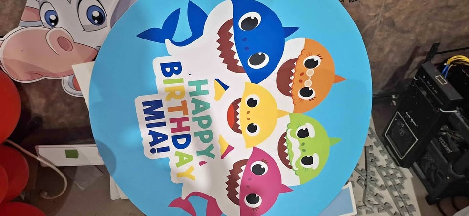 Baby Shark & Animal Birthday Party Decor