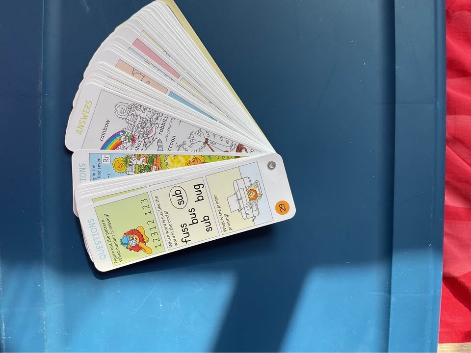 Brain Quest Kindergarten Ages 5-6 Deck 1 Cards - photo 2