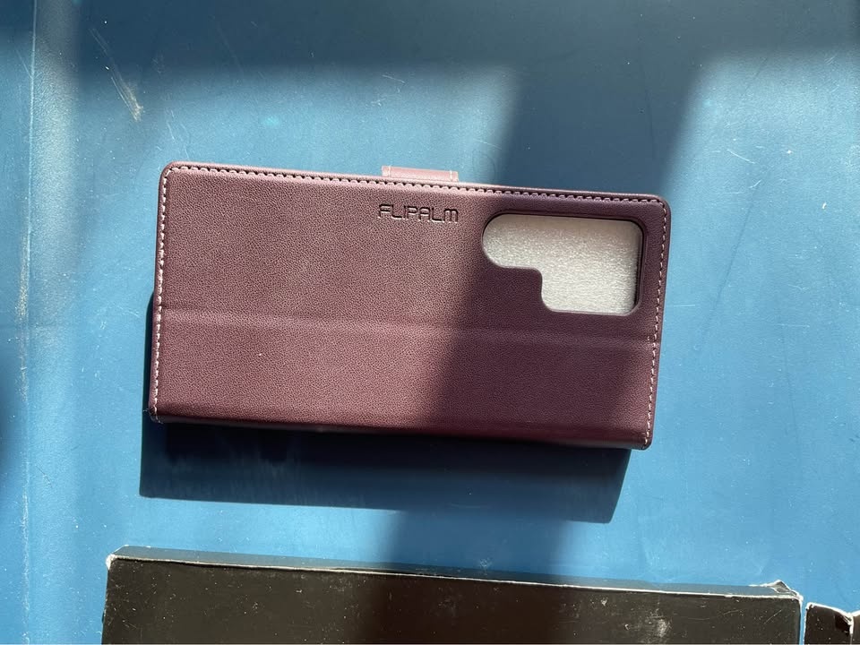 FLIPALM Purple Wallet Case for Samsung Galaxy S24 Ultra - photo 3