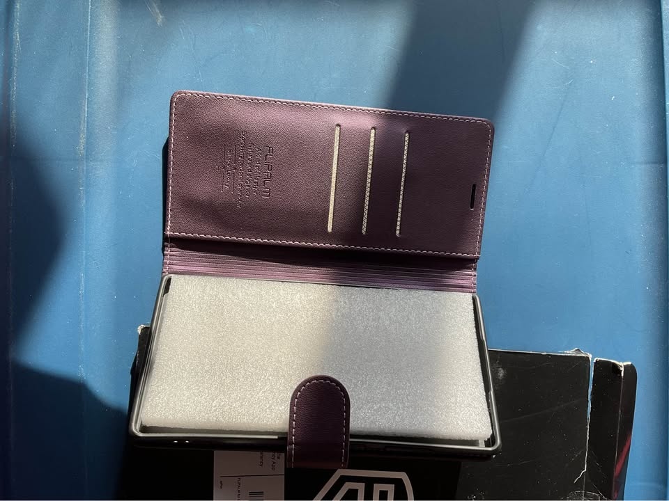 FLIPALM Purple Wallet Case for Samsung Galaxy S24 Ultra - photo 4